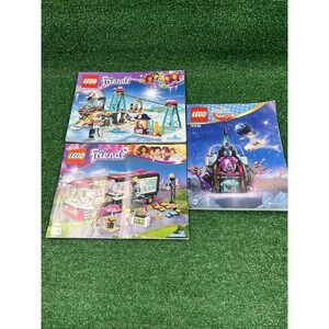 Lego Lot Of 3 Manual Lego Friends 41106 & 41324 DC Super Hero‎ Girls 41239